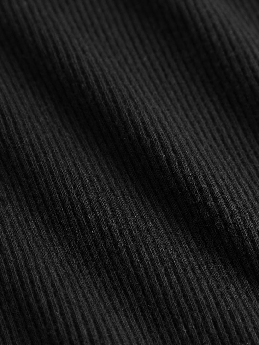 Rib Stretch T-shirt Ekologisk Bomull Svart - KNOWLEDGE COTTON APPAREL