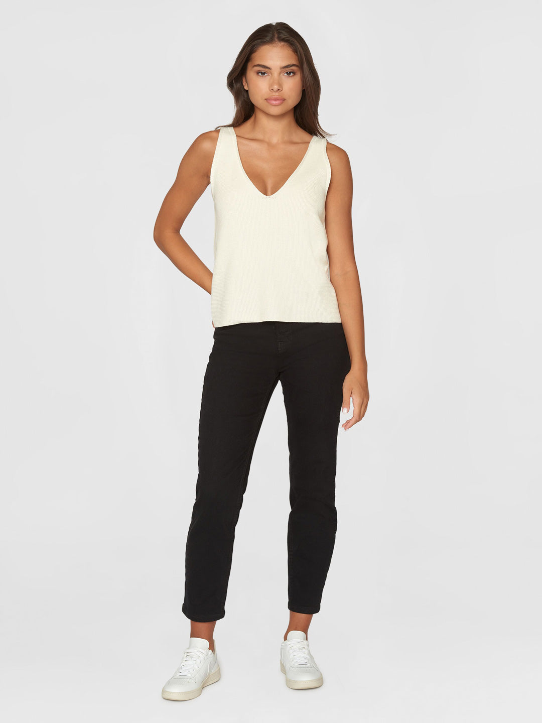 Regular Organic Cotton Racking Stich Top - KNOWLEDGE COTTON APPAREL