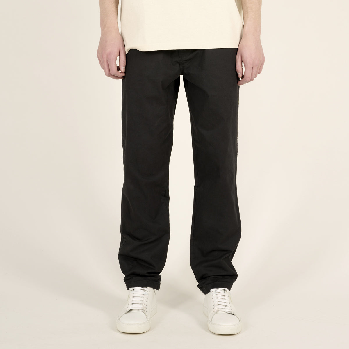 Climbing Pants Organic Cotton Stretch Jet Black -  KNOWLEDGE COTTON APPAREL