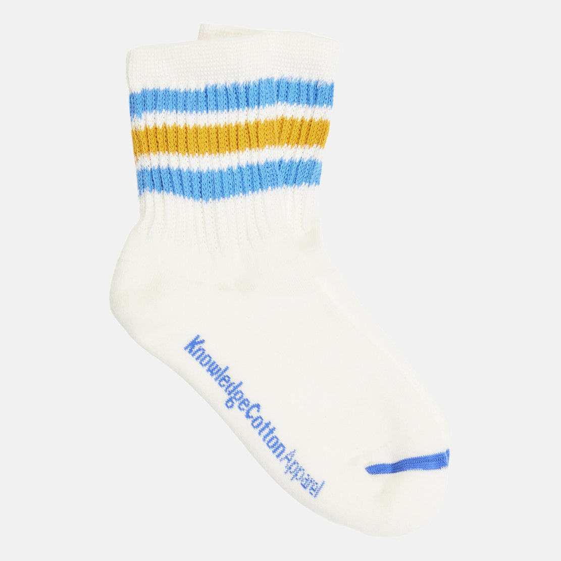 2-pack Organic Short Socks Stripes - KNOWLEDGE COTTON APPAREL