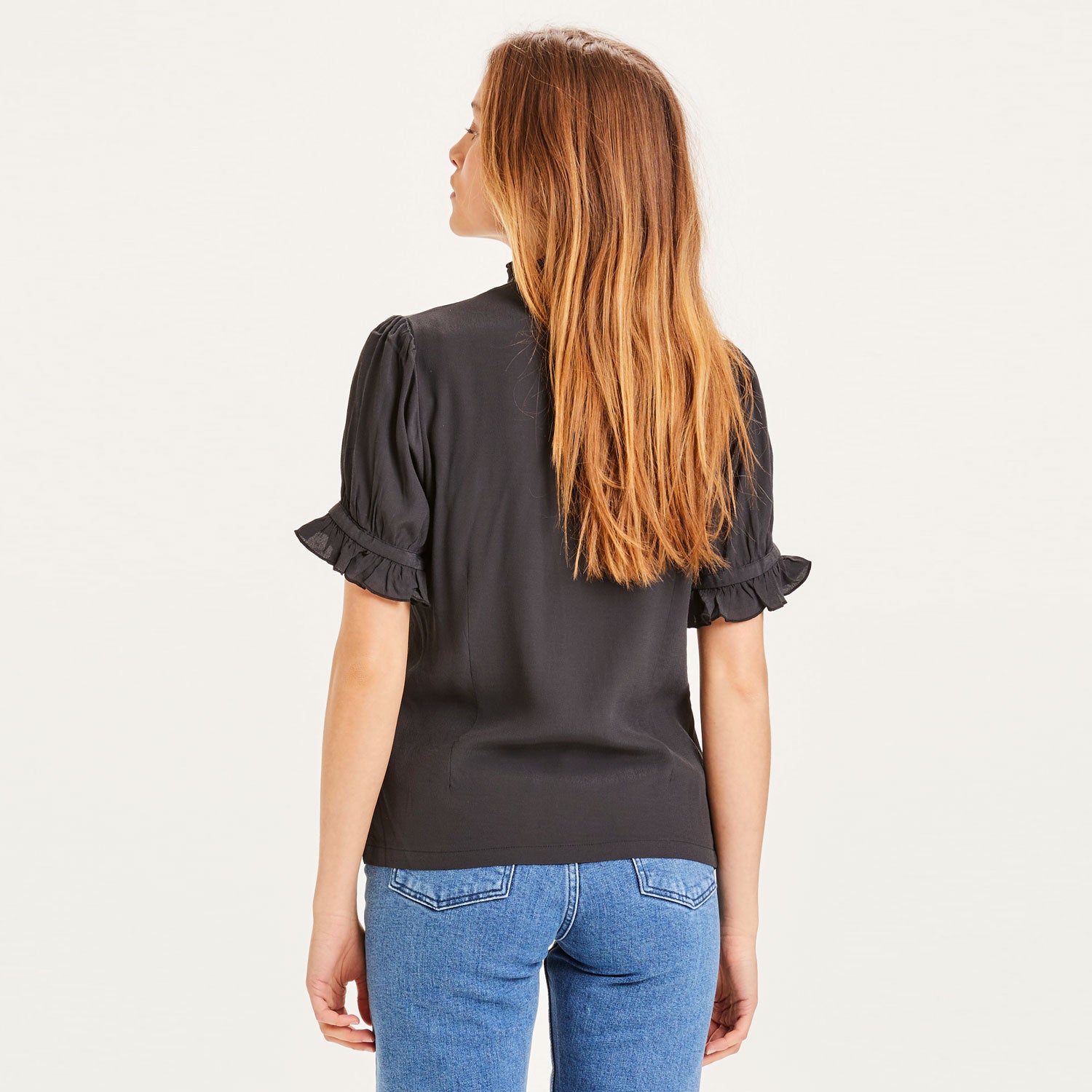 Veronica Jet Black - KNOWLEDGE COTTON APPAREL