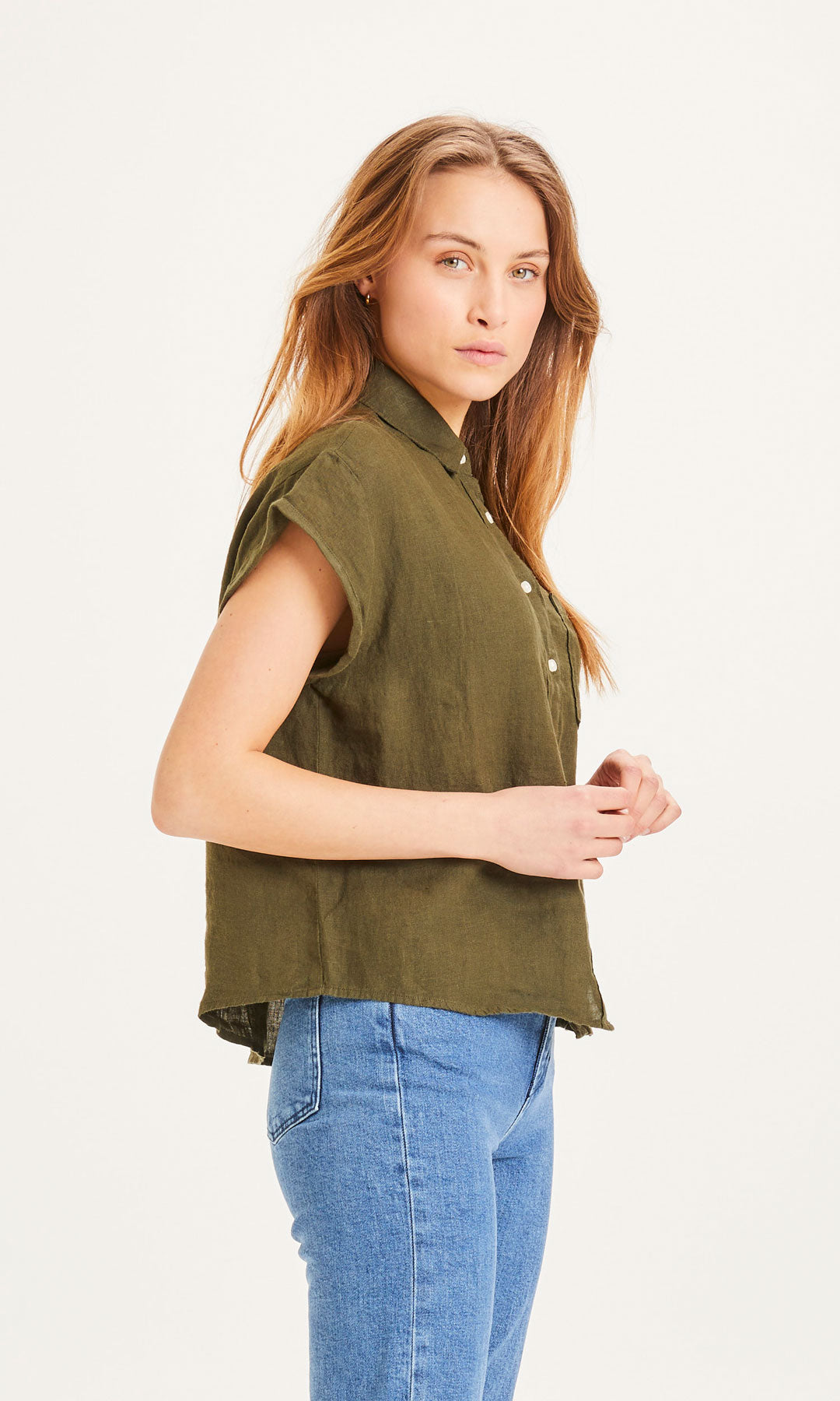 Aster Linen Shirt - KNOWLEDGE COTTON APPAREL