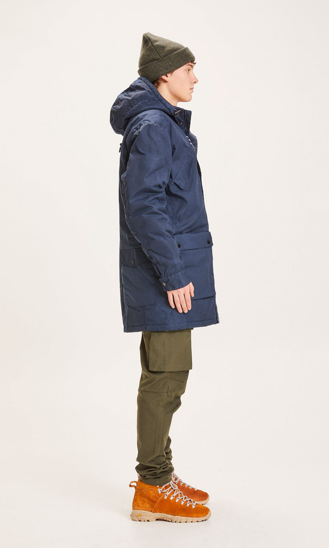 Nordic Legacy Expedition Jacket Total Eclipse - KNOWLEDGE COTTON APPAREL