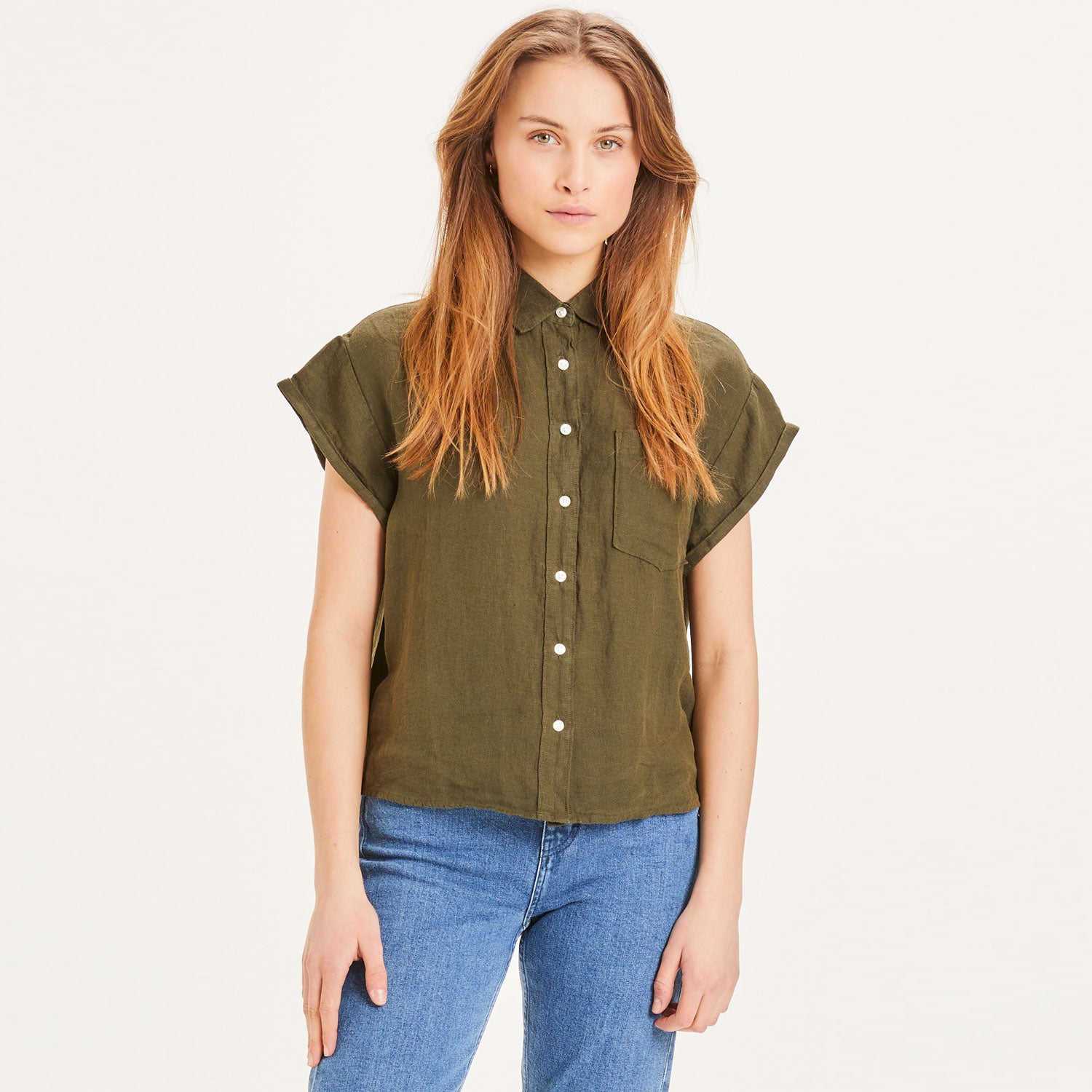 Aster Linen Shirt - KNOWLEDGE COTTON APPAREL