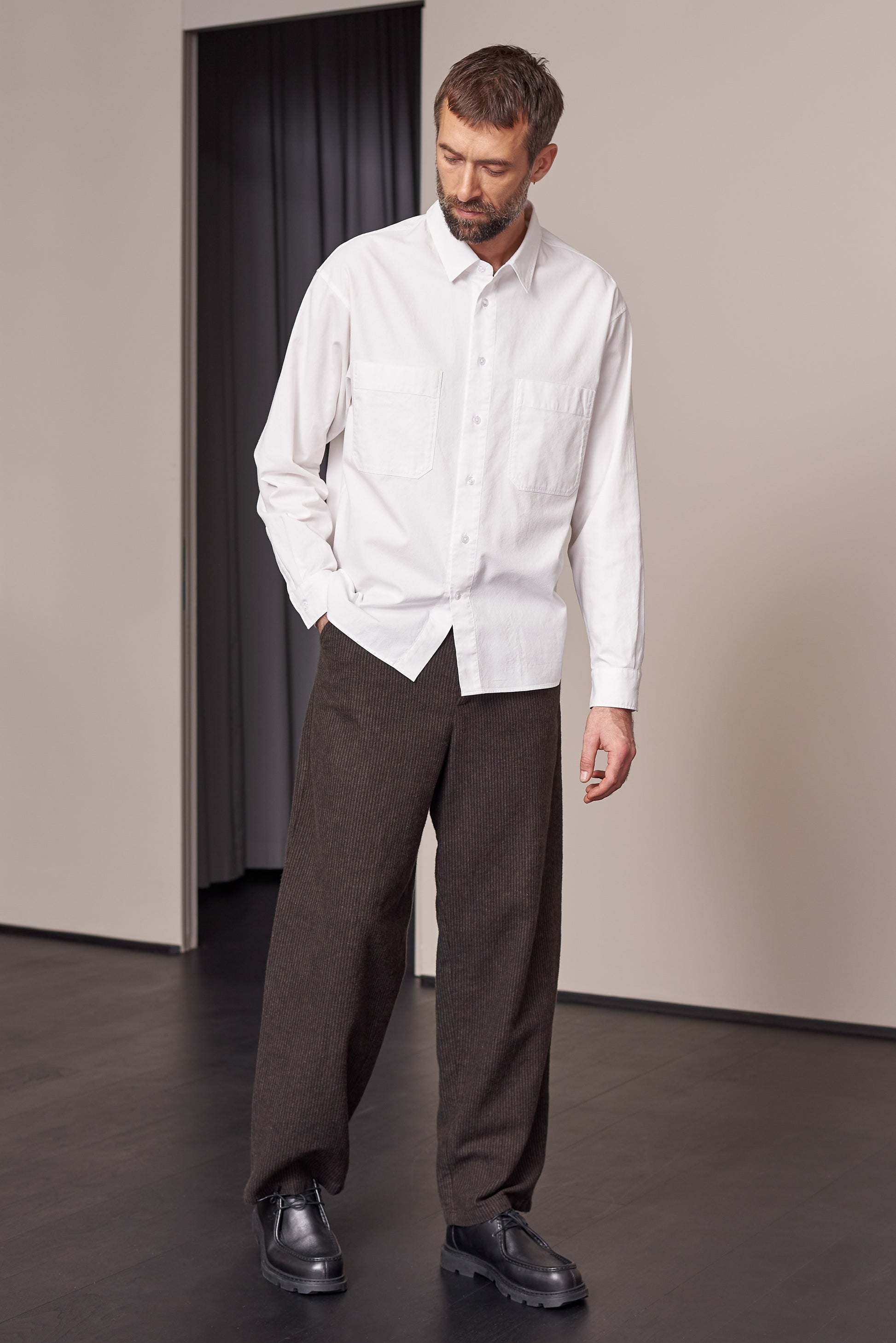 Dario Oversized Shirt Off-White