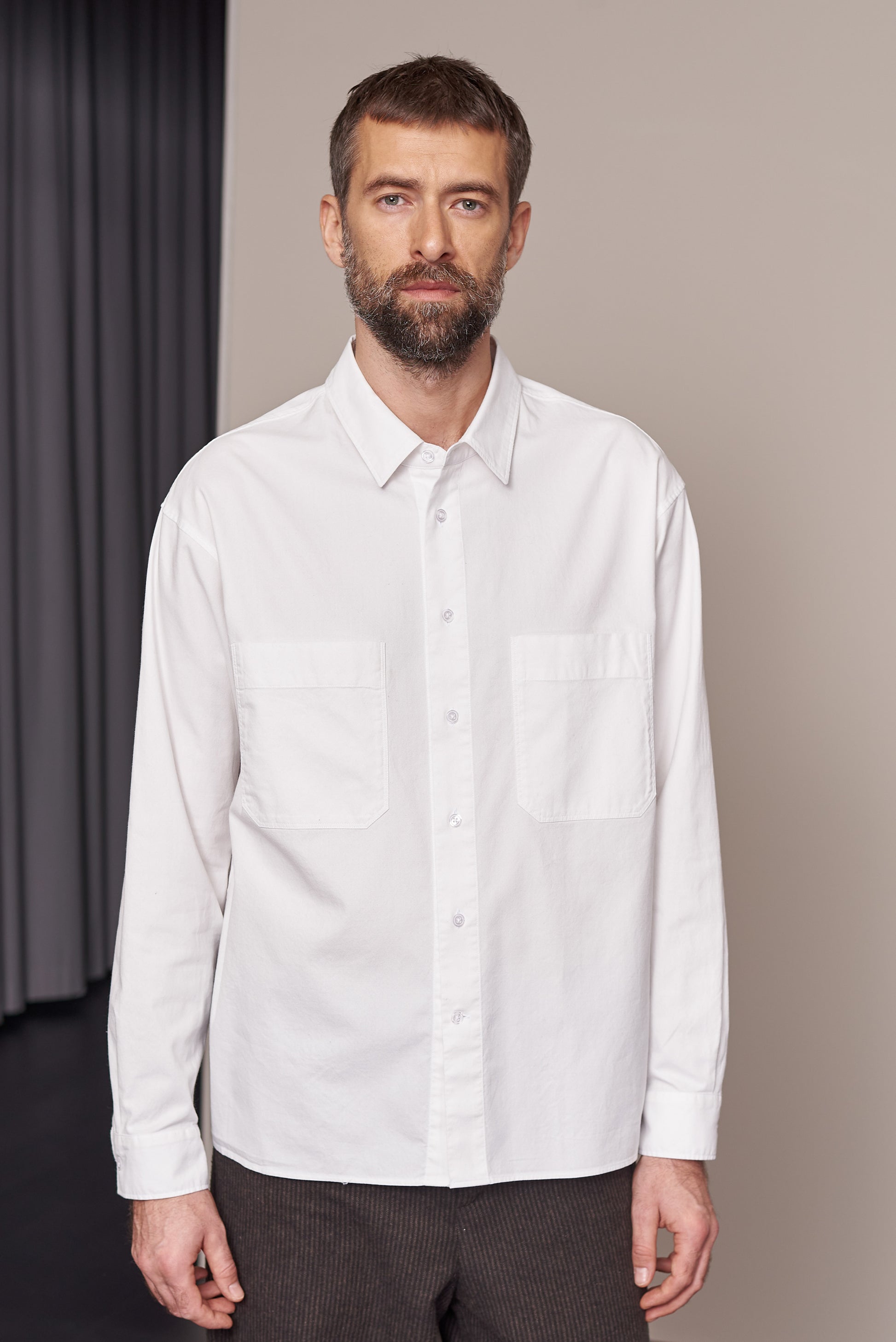 Dario Oversized Shirt Off-White