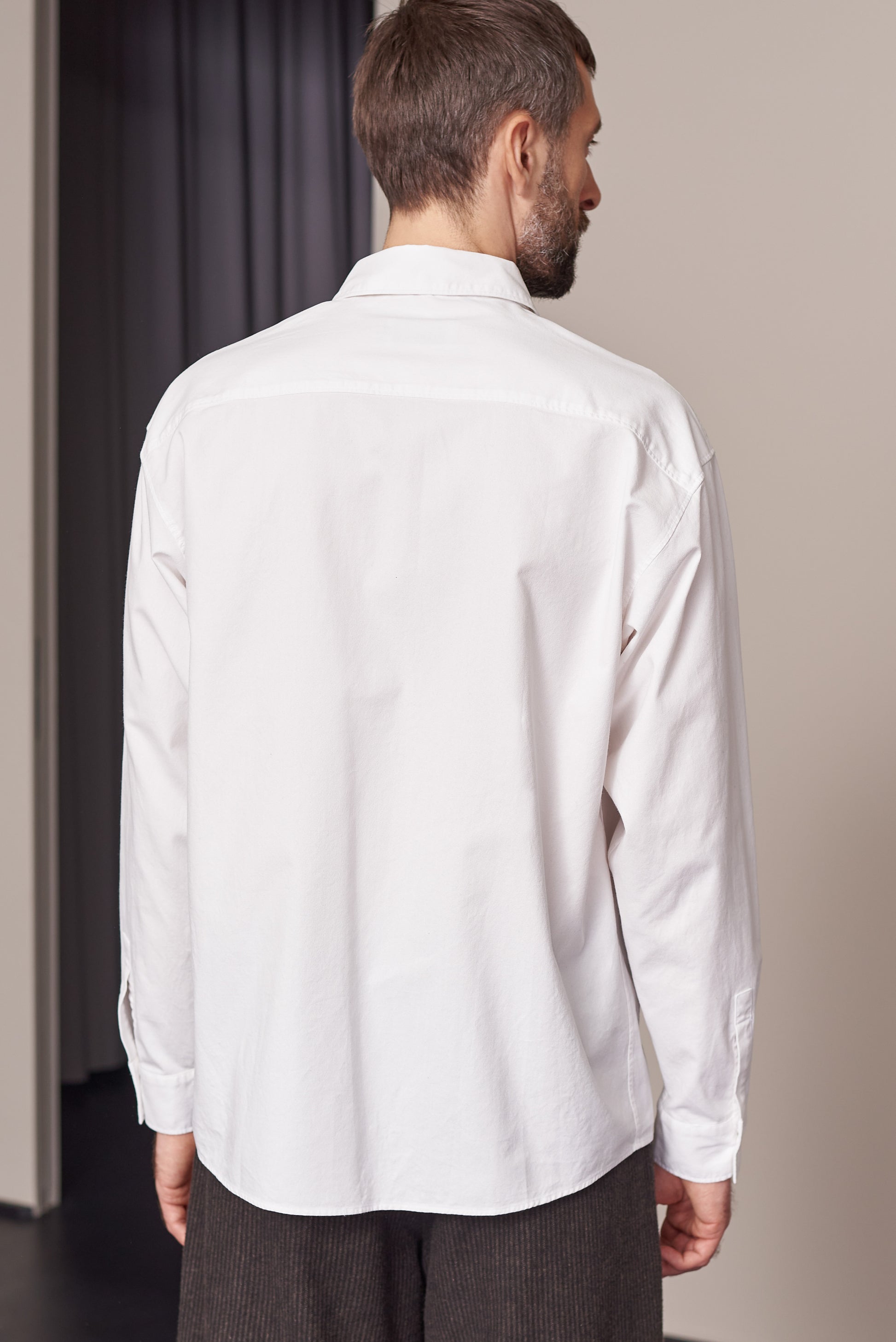 Dario Oversized Shirt Off-White