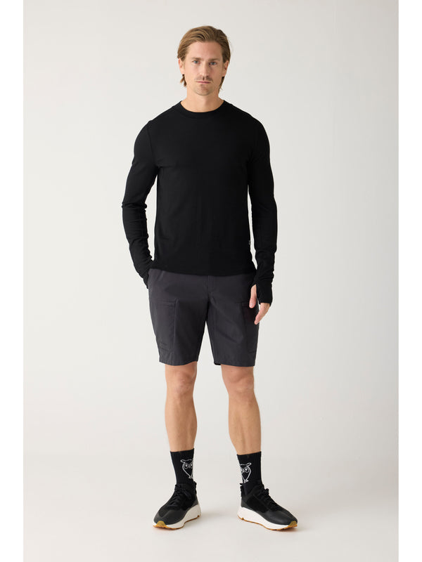 Merino Wool Single Constructed Long Sleeve T-shirt