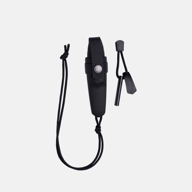 Eldris + Firekit Svart - MORAKNIV