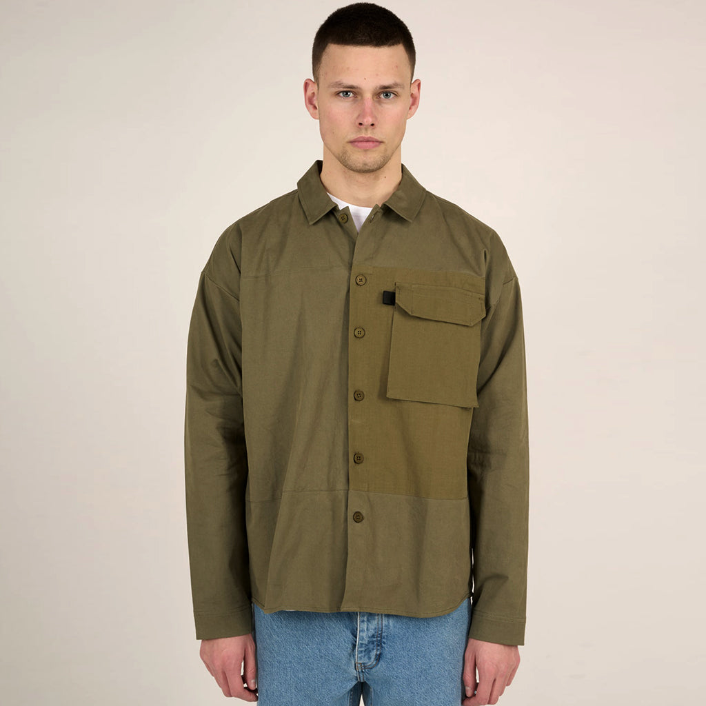Twill Outdoor Shirt - KNOWLEDGE COTTON APPAREL