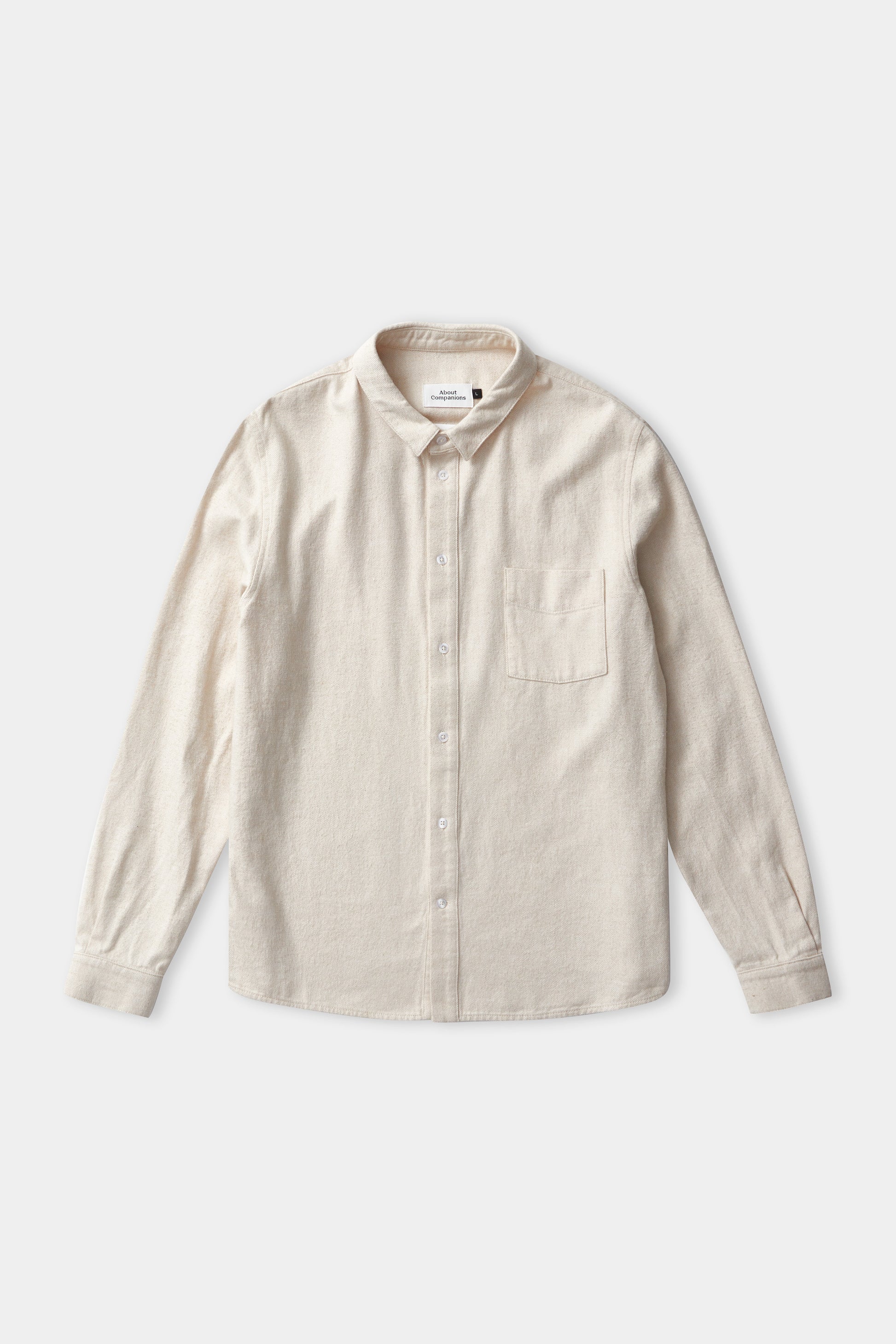 Simon Flannel Shirt Light Sand