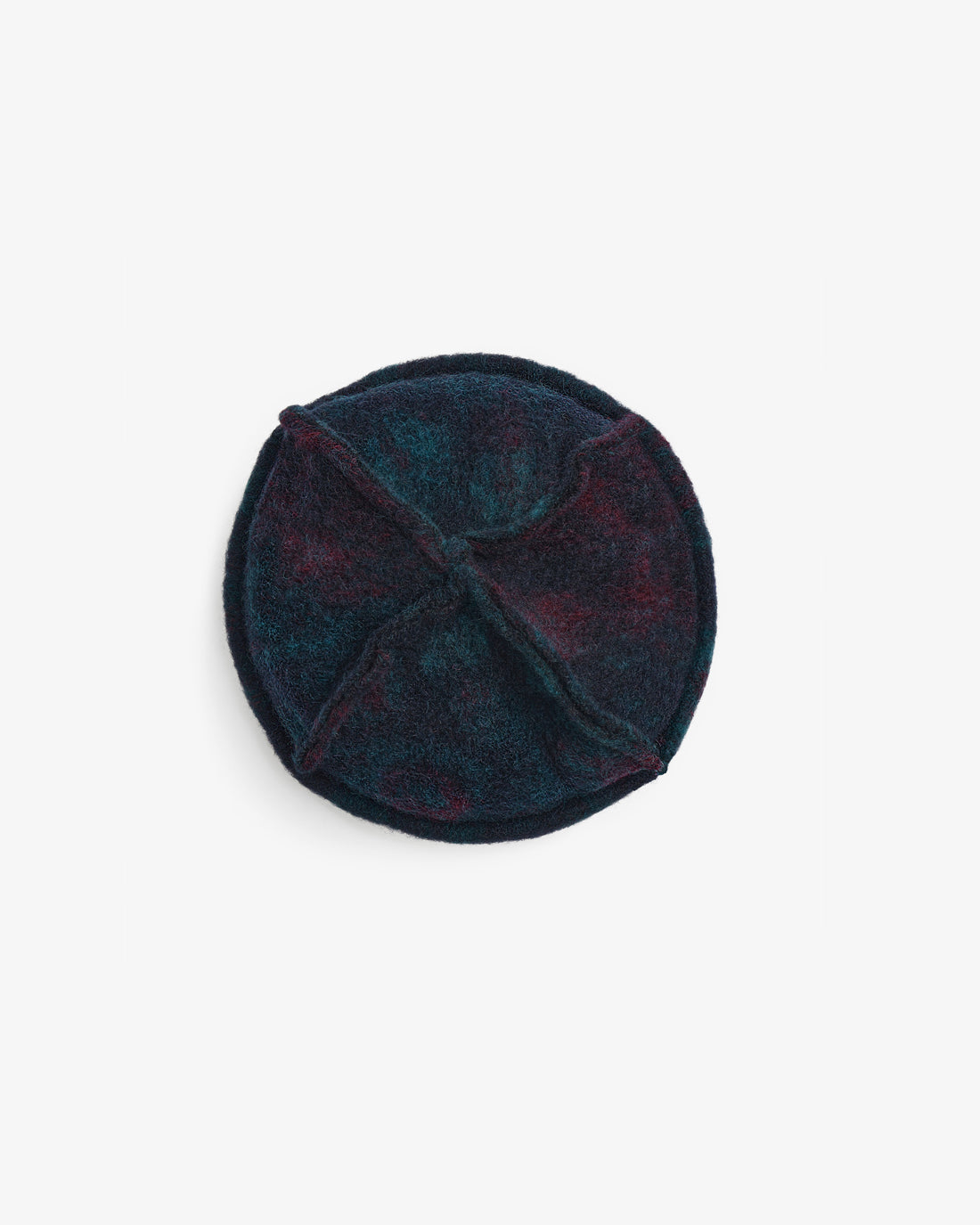 Toque Ekologisk Ullmixmössa Dark Aquarelle