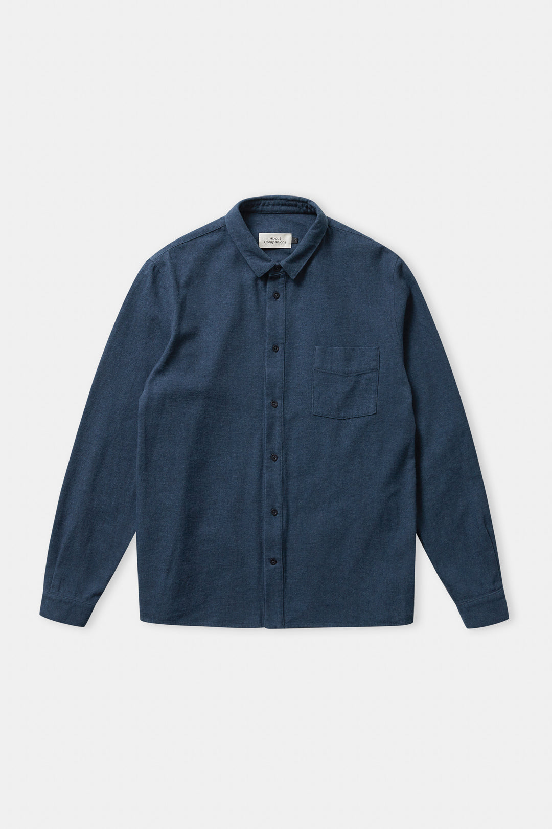 Simon Flannel Shirt Ocean Blue
