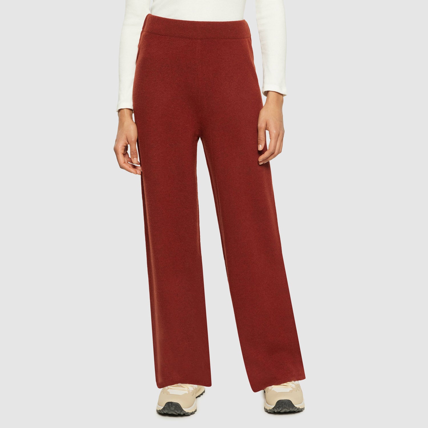 Posey Lambswool Fired Brick - KNOWLEDGE COTTON APPAREL