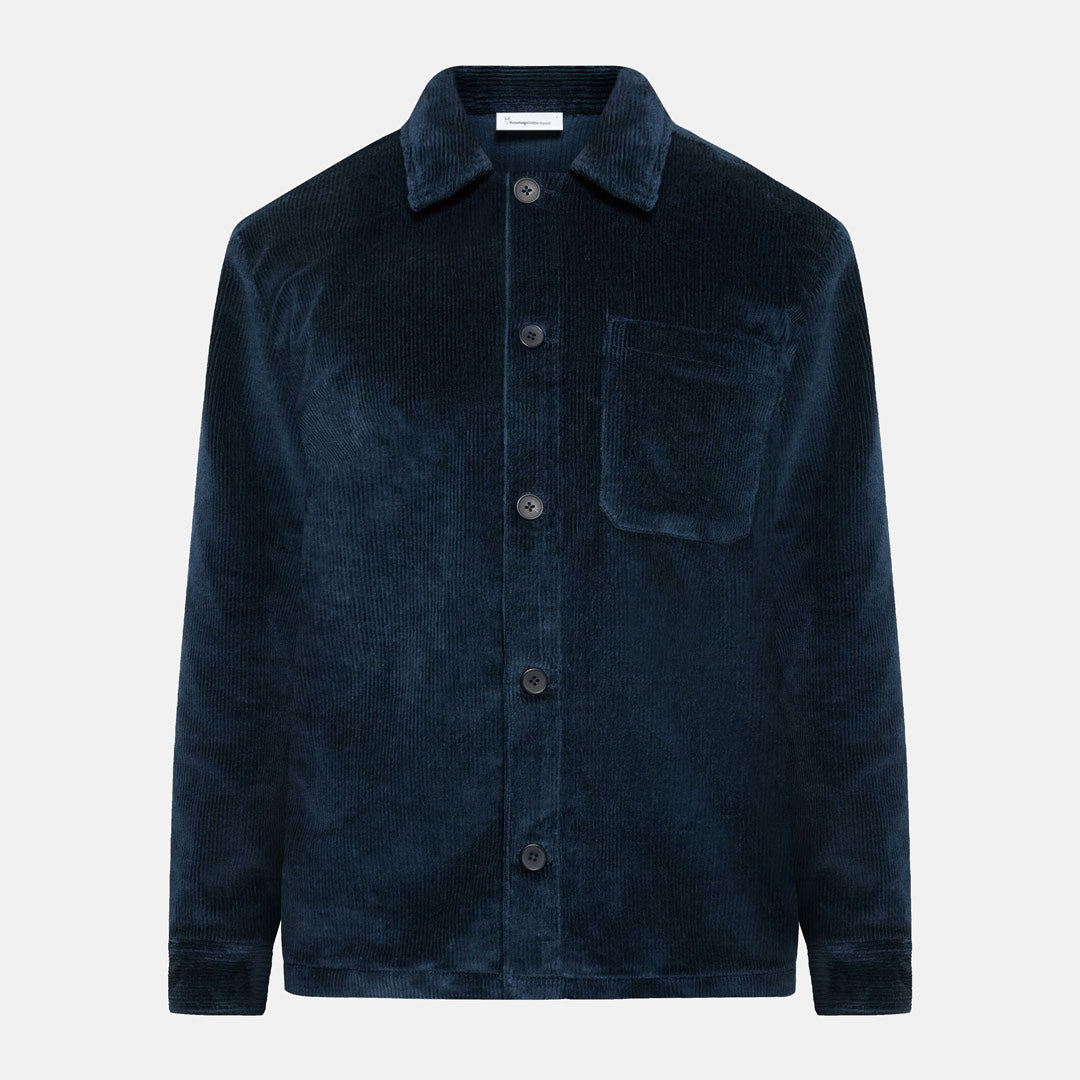 Manchester Heavy Overshirt Night Sky - KNOWLEDGE