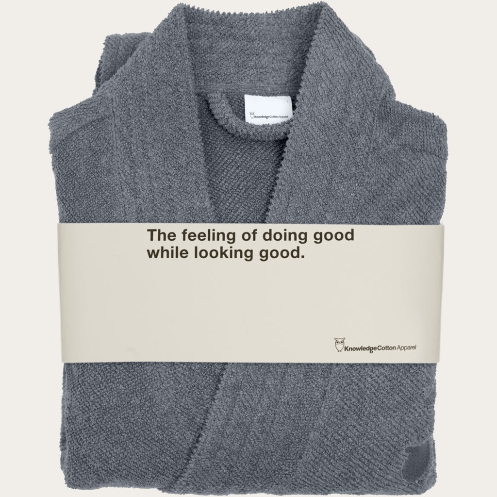 Morgonrock Ekologisk Bomull - KNOWLEDGE COTTON APPAREL