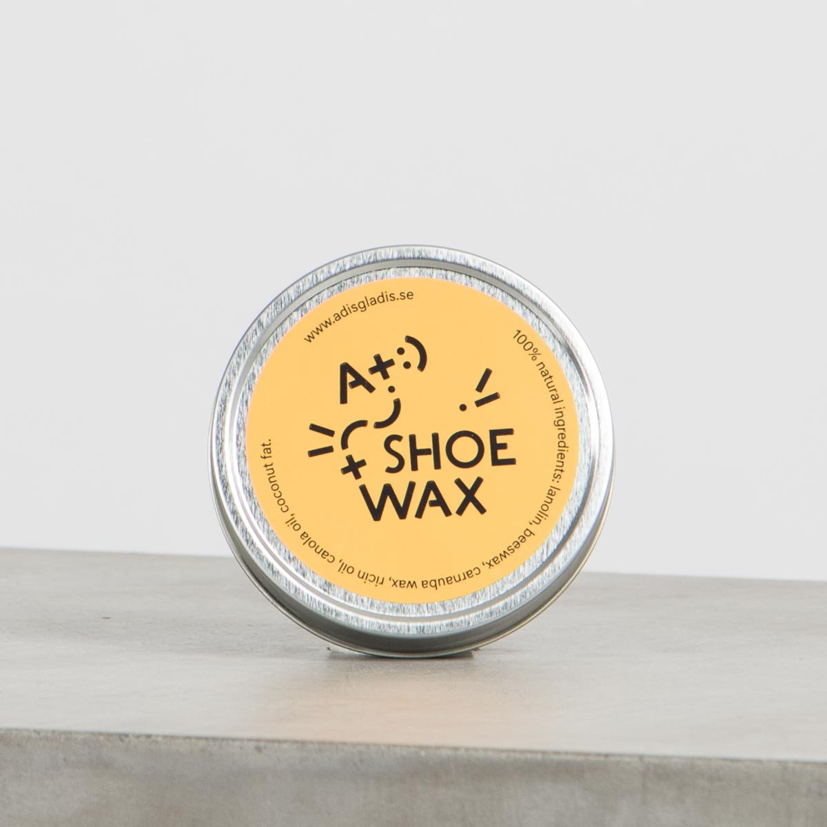 skovax naturligt skinn läder