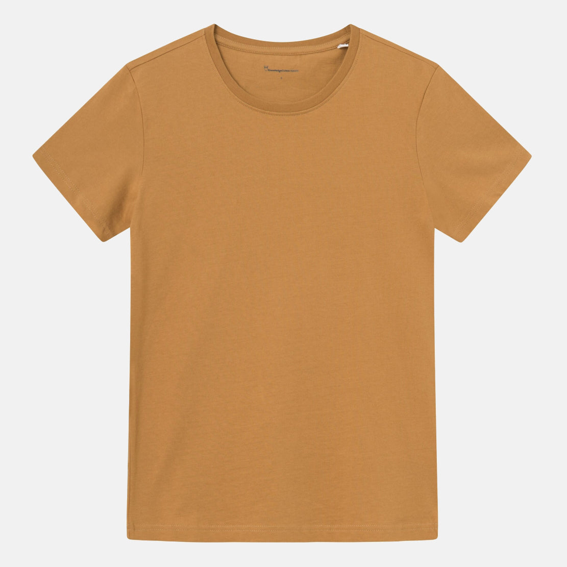 Ekologisk Dam T-shirt  Basic Brown Sugar - KNOWLEDGE COTTON APPAREL