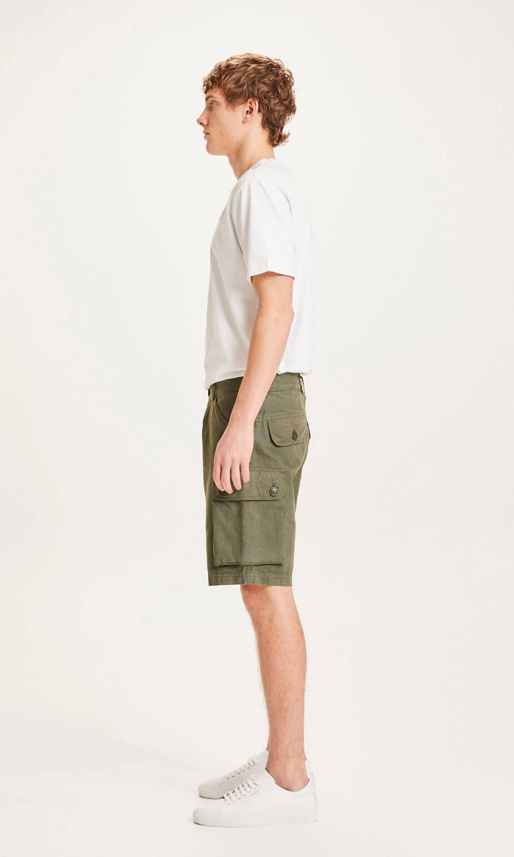 Trek Outdoor Durable Rip-stop Shorts Forrest -  KNOWLEDGE COTTON APPAREL