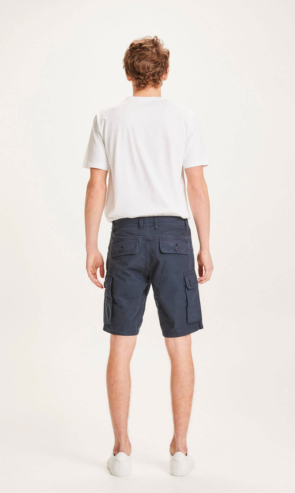 Trek Outdoor Durable Rip-stop Shorts Navy -  KNOWLEDGE COTTON APPAREL