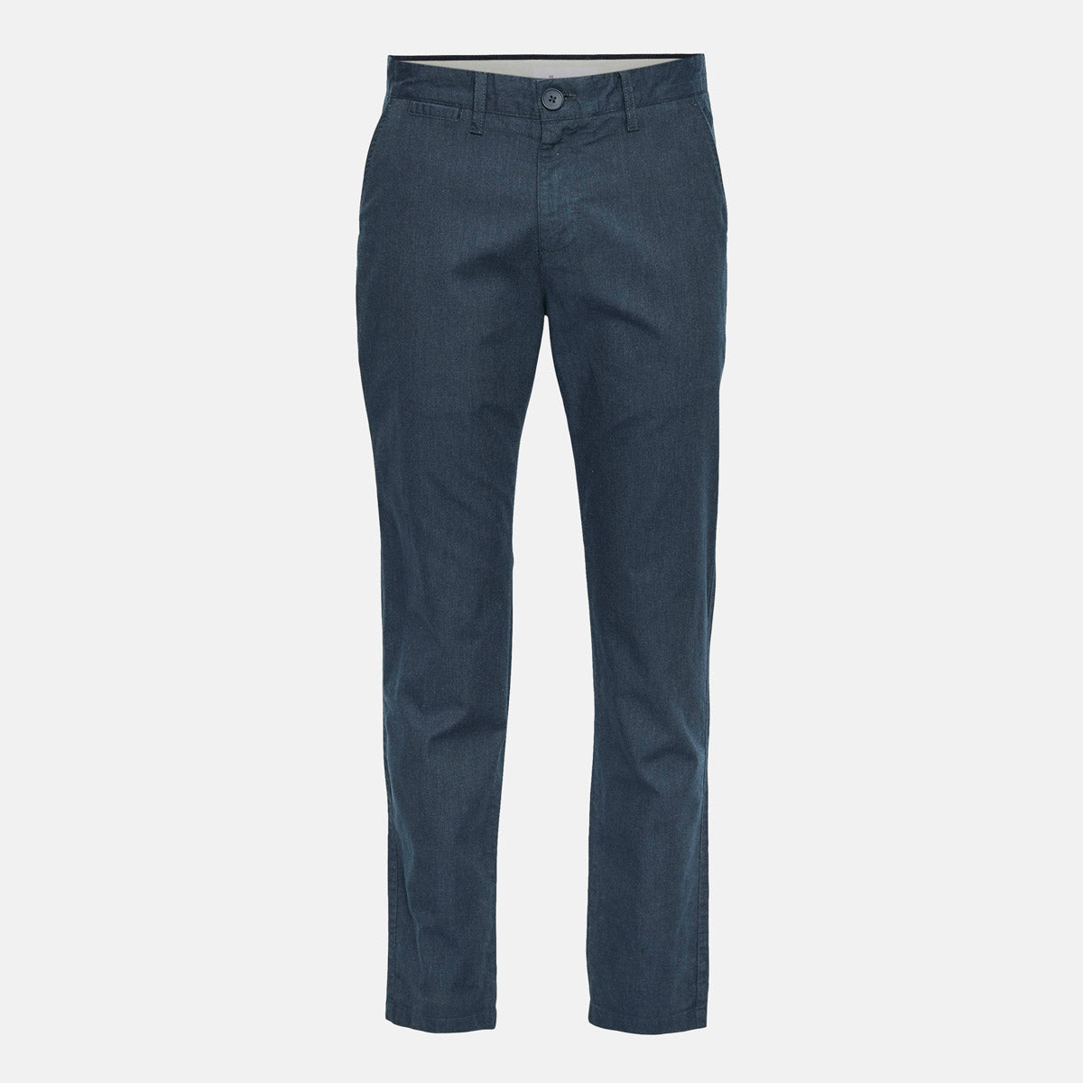 Chuck Twill Flannel Chinos Total Eclipse - KNOWLEDGE COTTON APPAREL