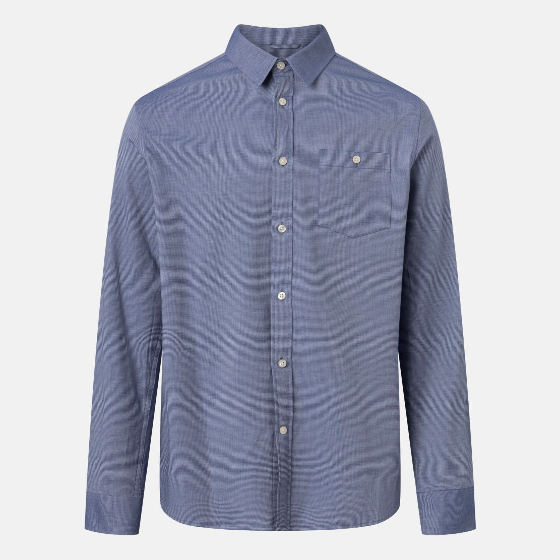 Smårutig Herrskjorta Ekologisk Bomull - KNOWLEDGE COTTON APPAREL