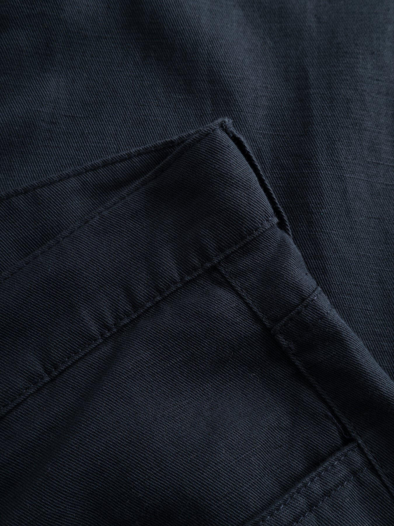 Tim Loose Organic Linen Cotton Mix Navy -  KNOWLEDGE COTTON APPAREL