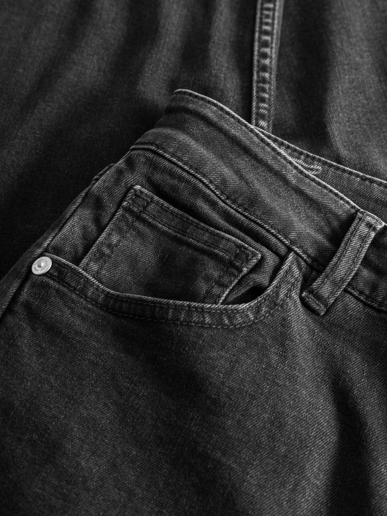 Iris Ekologiska Jeans Vegan Stretch Black Rinse - KNOWLEDGE COTTON APPAREL