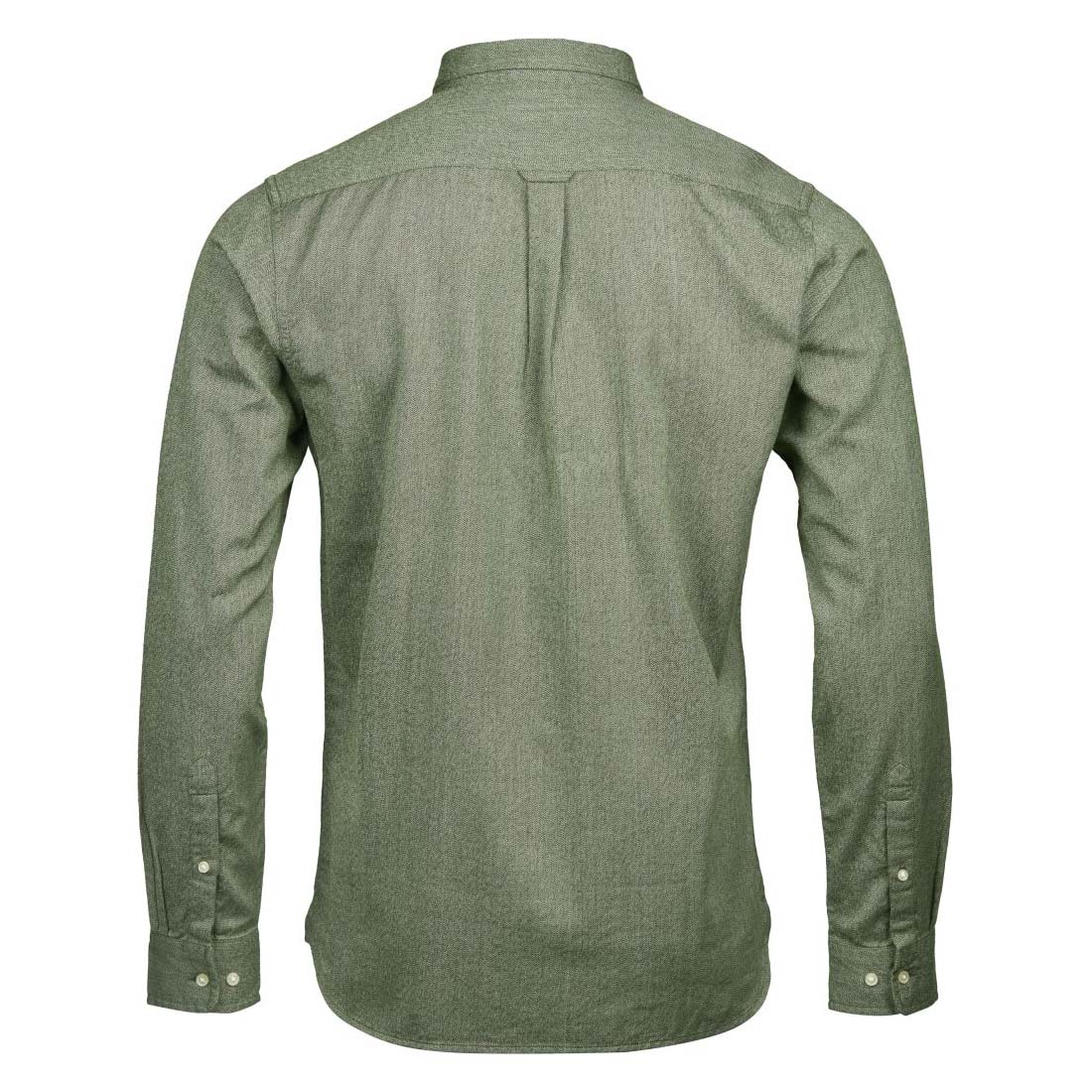 Twill Flannel Shirt - Green Gables - Knowledge Cotton Apparel