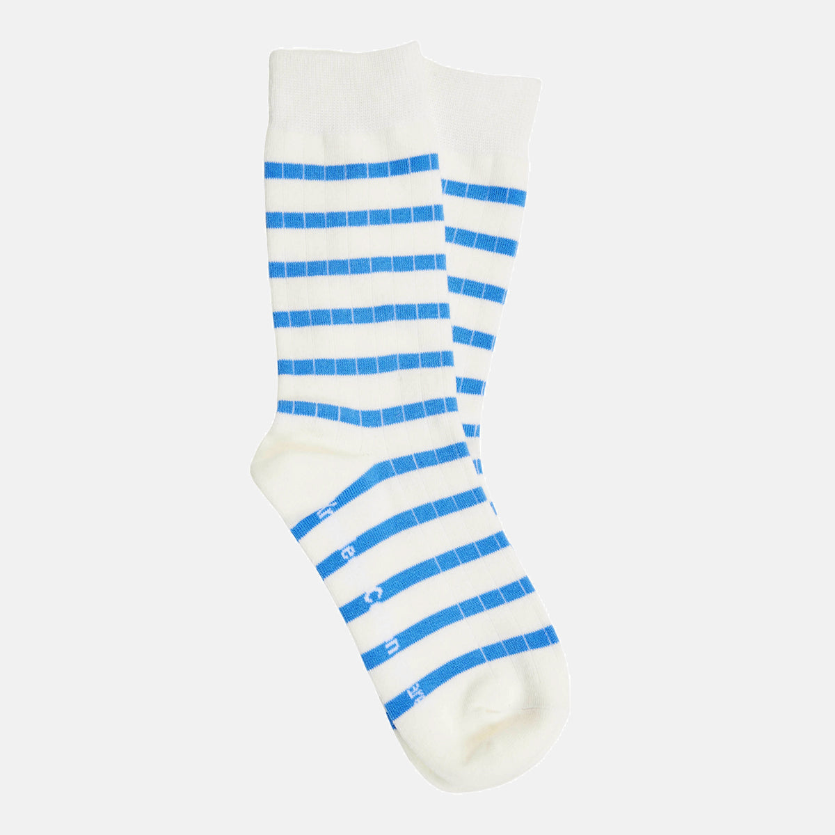 2-pack Organic Striped Socks Campanula - KNOWLEDGE COTTON APPAREL