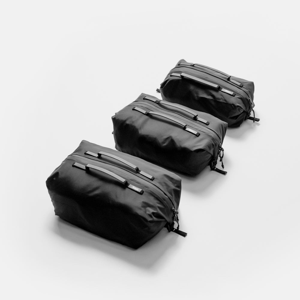 Gear Cube Set Black 3-pack