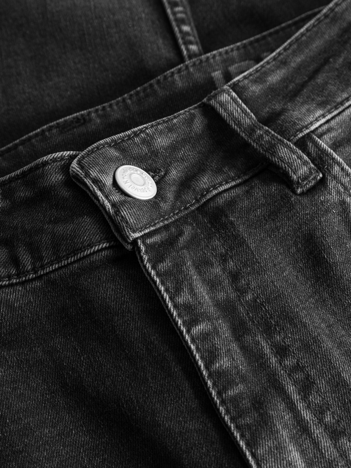 Iris Ekologiska Jeans Vegan Stretch Black Rinse - KNOWLEDGE COTTON APPAREL