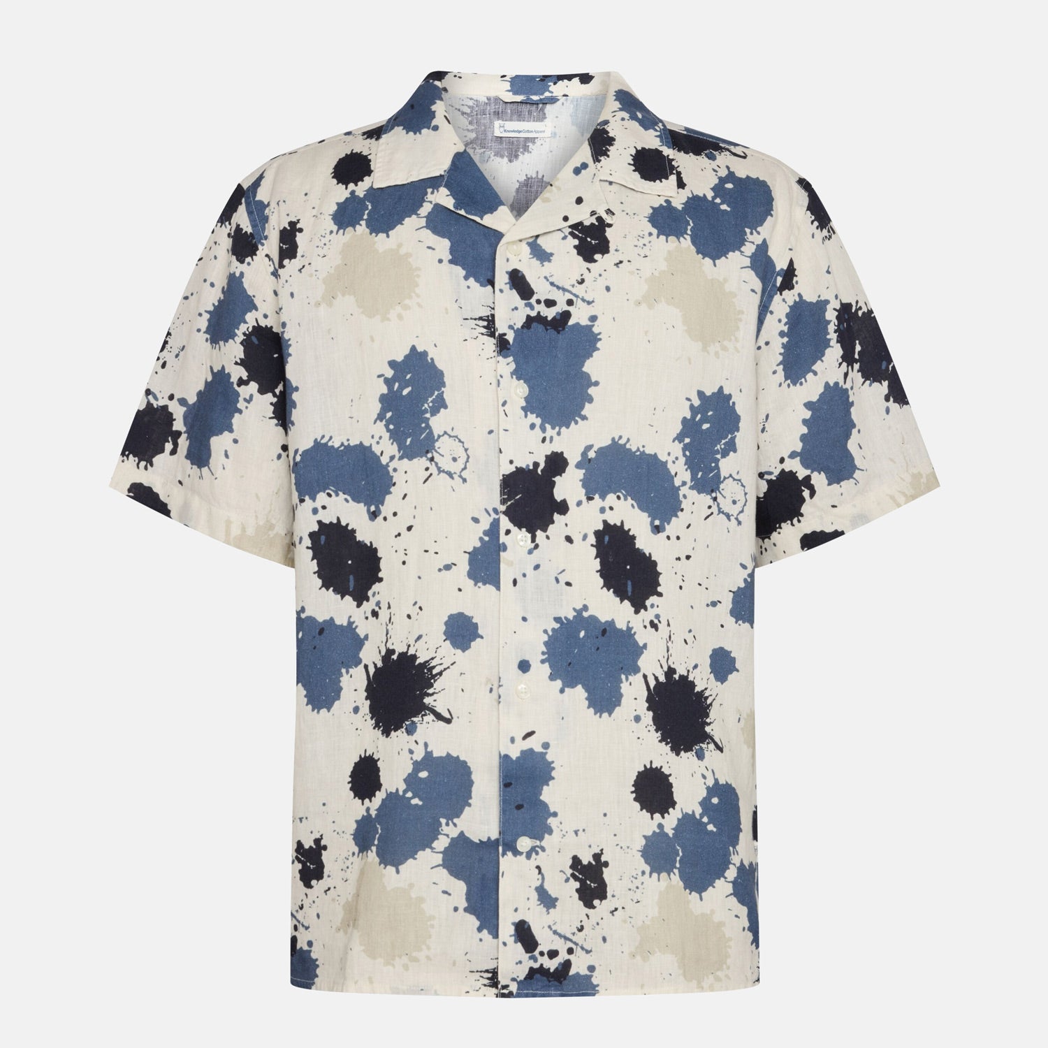Organic Linen Printed Shirt Water is Life
