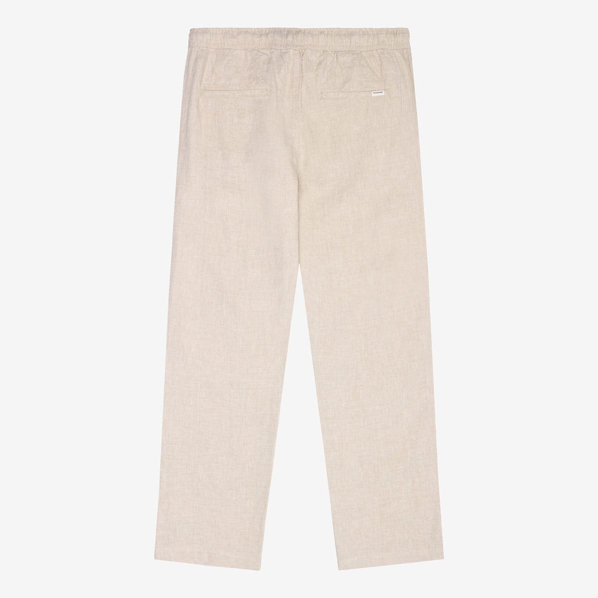 Fig Organic Linen Pants Light Feather Gray