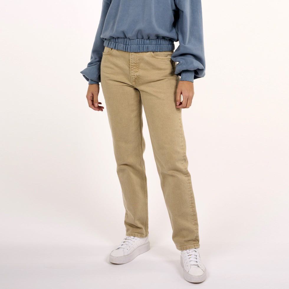 Stella Organic Tapered Twill Pants - KNOWLEDGE COTTON APPAREL