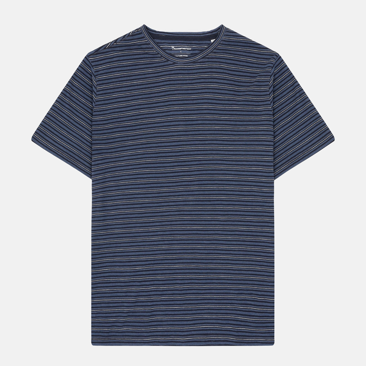 Organic Cotton Striped Slub T-shirt