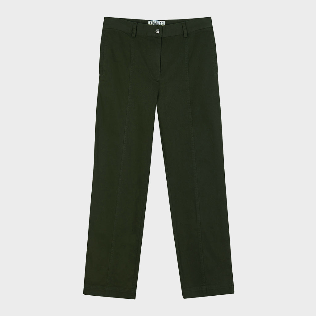 Ziggy Trousers Dark Khaki - KOMODO