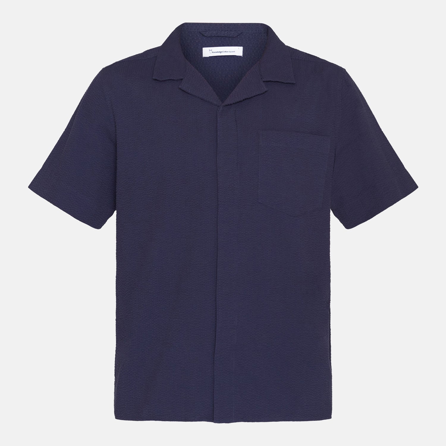 Bäckebölja Kortärmad Skjorta Night Sky - KNOWLEDGE COTTON APPAREL