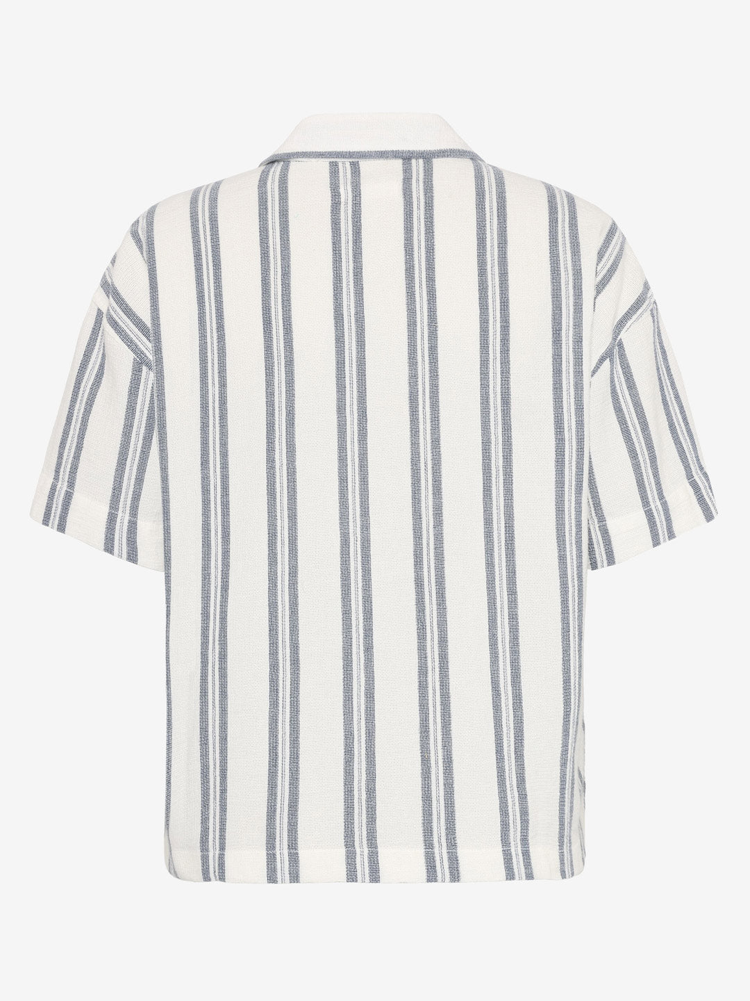 Striped Short Sleeved Women's Shirt