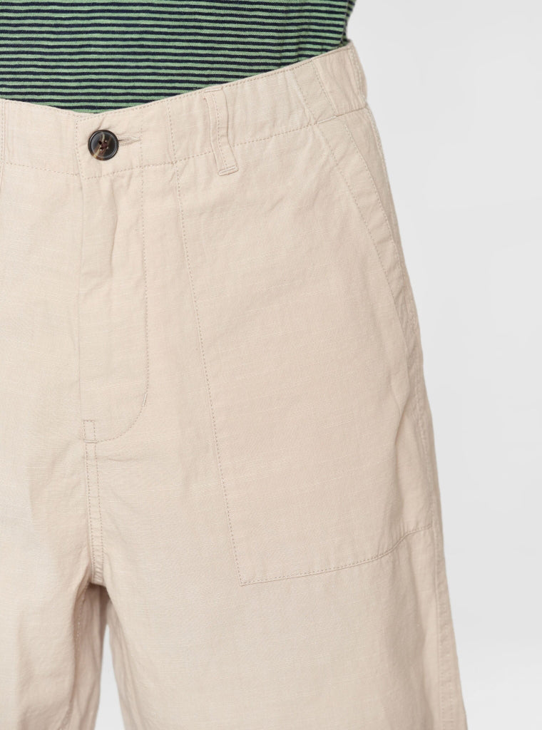Flint Slub Yarn Shorts - KNOWLEDGE COTTON APPAREL