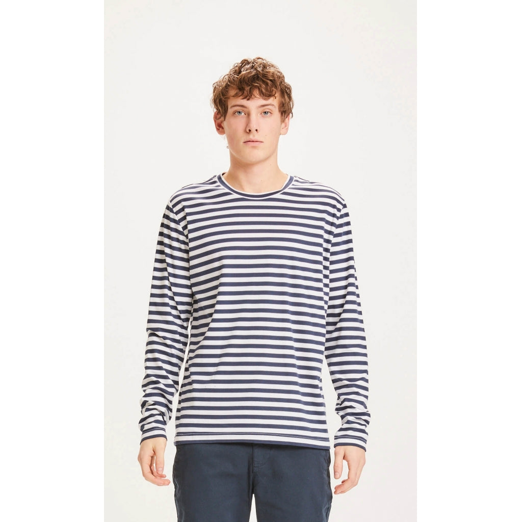 Locust Breton Stripes - KNOWLEDGE COTTON APPAREL