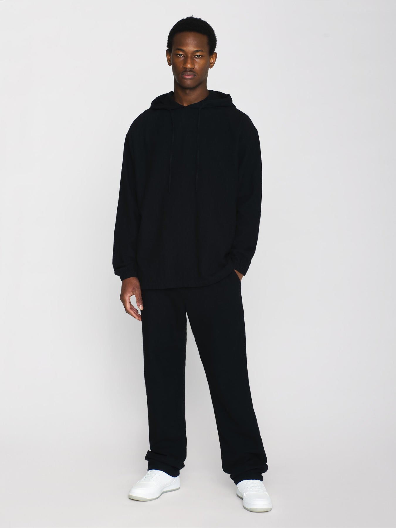 Loose Fit Flanell Hoodie - KNOWLEDGE COTTON APPAREL