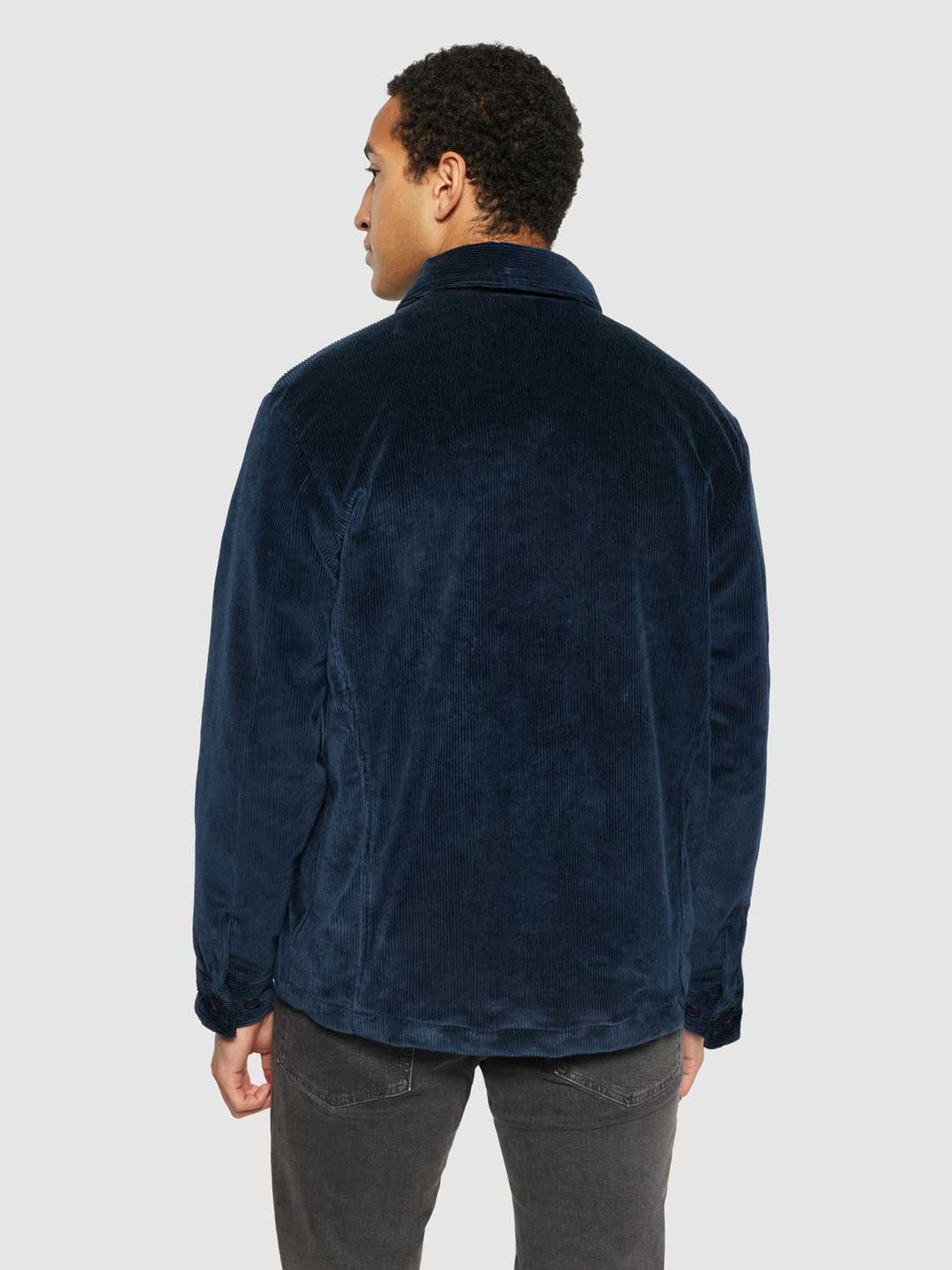 Manchester Heavy Overshirt Night Sky - KNOWLEDGE