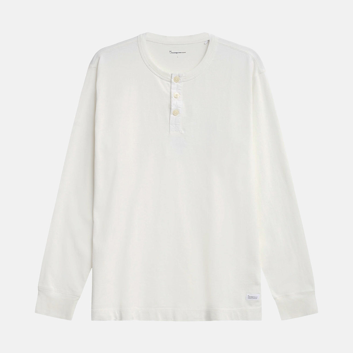 Farfartröja VIntage Washed White Egret - KNOWLEDGE