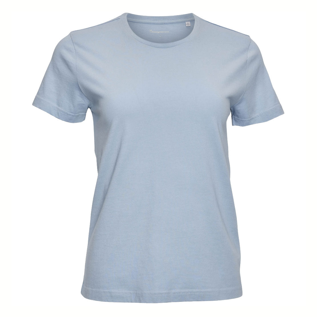 Rosa Basic Tee Blue Fog - KNOWLEDGE COTTON APPAREL