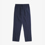 Relaxed Pants Seersucker Dark Navy