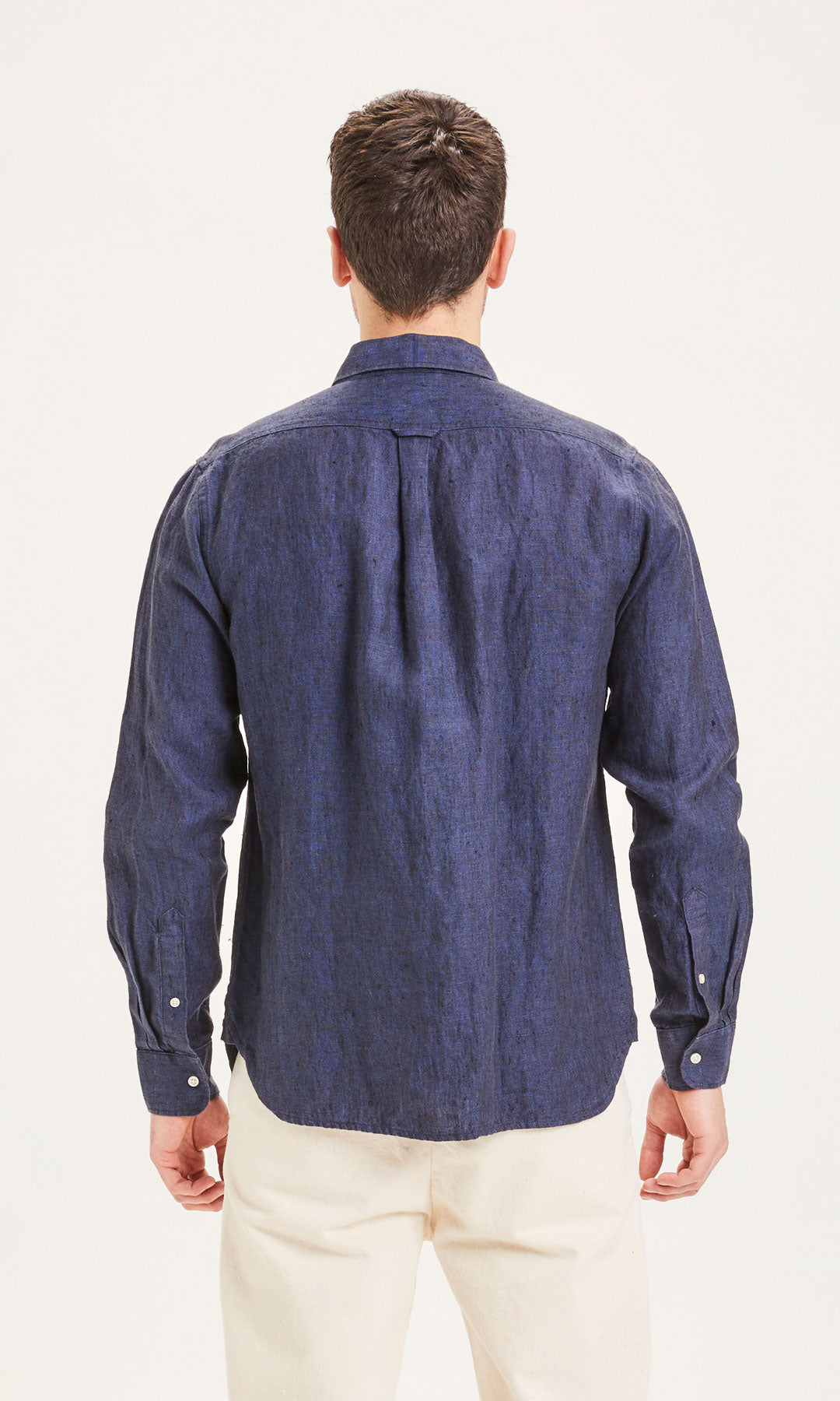 Larch Heavy Linen Total Eclipse - KNOWLEDGE COTTON APPAREL