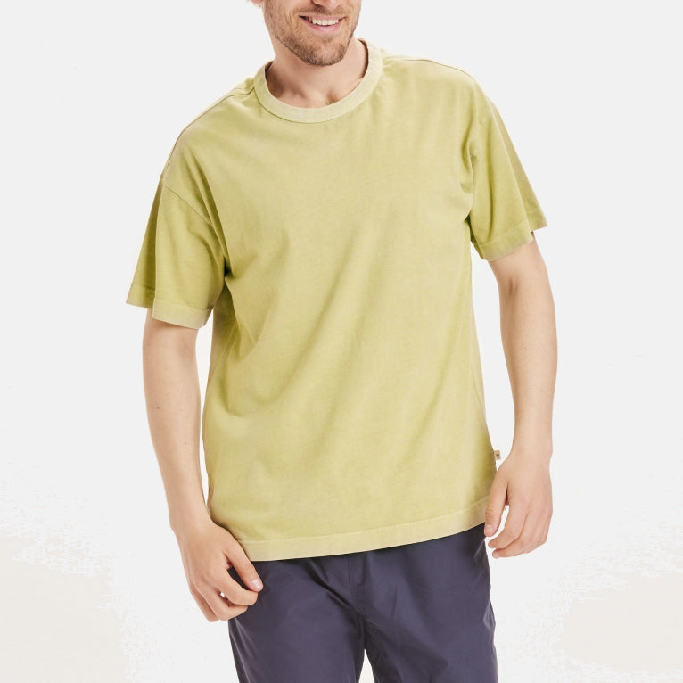 T-shirt Oversized Sage - KNOWLEDGE COTTON APPAREL