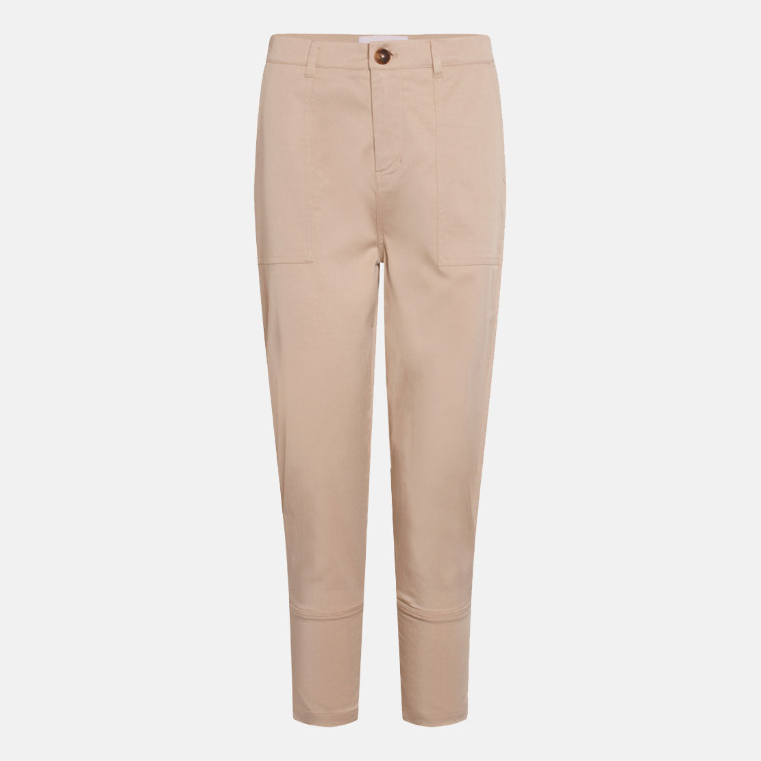 Hazel Worker Tencel Pants Light Feather - KNOWLEDGE COTTON APPAREL