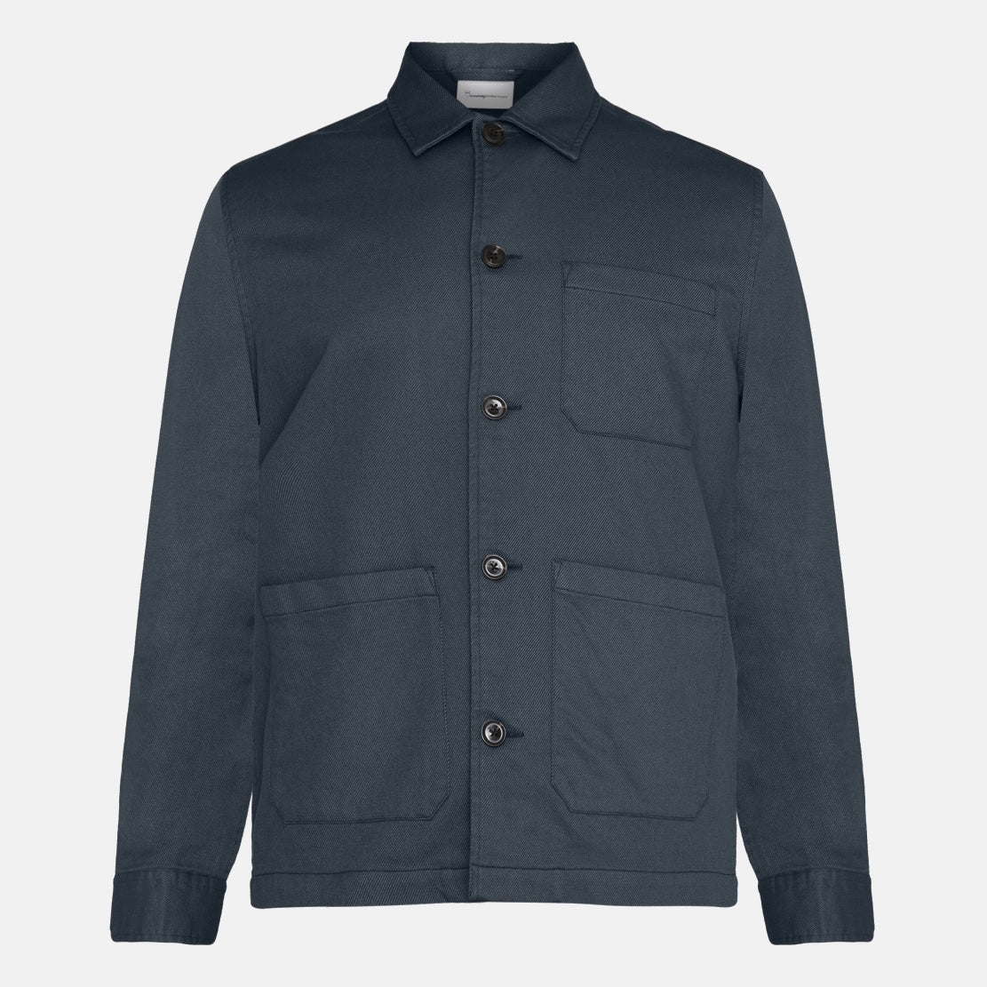 Overshirt Ekologisk Bomull Navy - KNOWLEDGE COTTON APPAREL